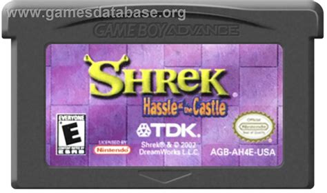 shrek hassle   castle nintendo game boy advance artwork