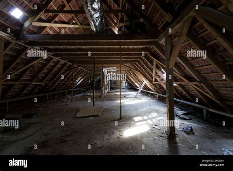 attic attics roof top stock photo alamy