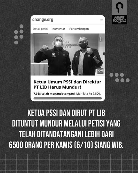 Panditfootball On Twitter Ketua Umum Pssi Dan Direktur Pt Lib