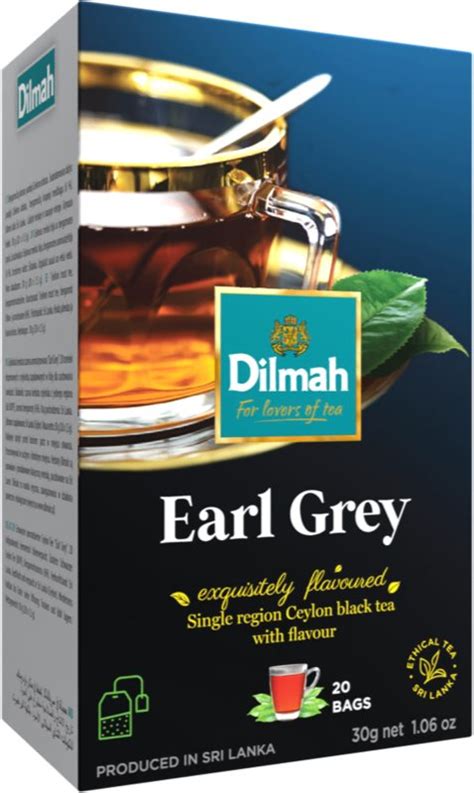 Dilmah Earl Grey porcovaný čaj černý notino cz