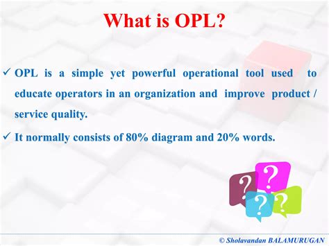 Opl One Point Lesson Ppt