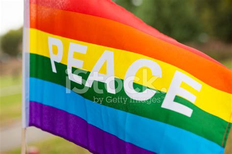 Peace Rainbow Flag Stock Photo | Royalty-Free | FreeImages