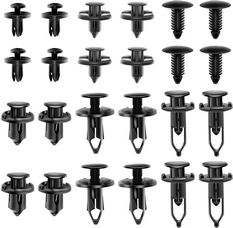 Amazon Fr SKJJL Rivet Clips Plastique Voiture 200 Pcs Clips Voiture