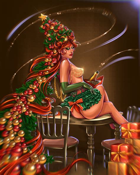 Night Cafe On Twitter Rt Alina Ilina Art Your Xmas Tree Edition