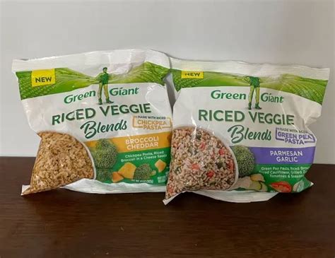 Green Giant Parmesan Garlic Riced Veggie Blends Frozen Meals Kabob