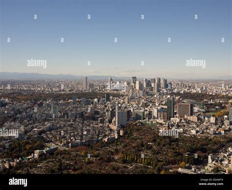 The View From The Mori Tower Roppongi Hills Tokyo Tokyo City Scape