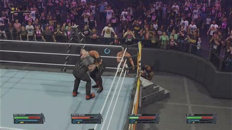 Wwe 2k24 Fatal 4 Way Tlc Match Youtube