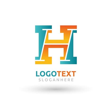 Logotipo De La Letra H Vector Premium