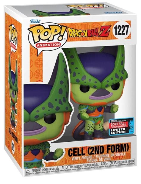 Funko Pop Animation Dragon Ball Z Cell Nd Form Limitierte Auflage