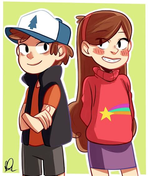 Dipper and Mabel - Gravity Falls by bibinella1994 | Dipper and mabel, Gravity falls, Gravity ...