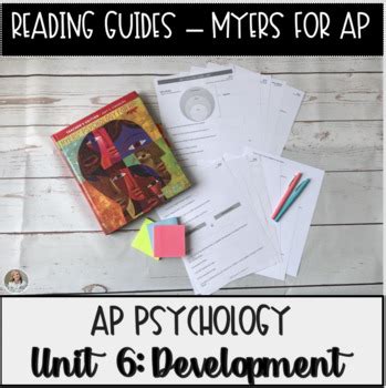 Guided Reading Development Unit Myers Psychology For AP By Teach On A