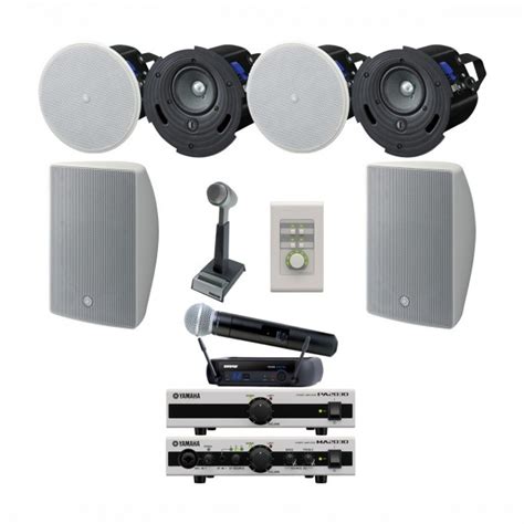 Yamaha Conference Room Sound System With 6 Vx Series Speakers Ma2030