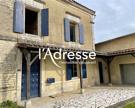 Maison Vendre Magnac Sur Touvre Achat Vente Maison L