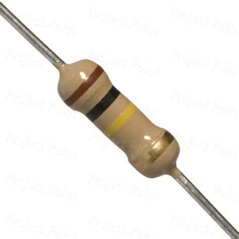 100K Ohm 0 5W Carbon Film Resistor 5 CFR 0 5W Fixed Resistor Color