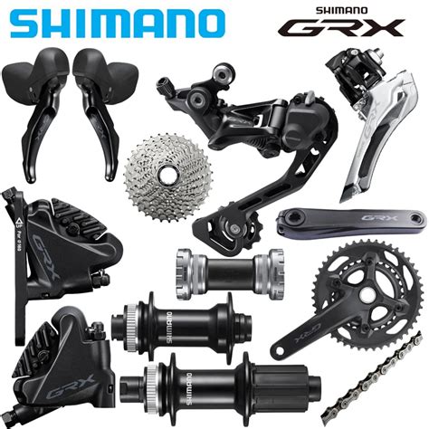SHIMANO-GRX-RX400-2X10Speed-Groupset-Hydraulic-Disc-Brake-Front-Rear ...