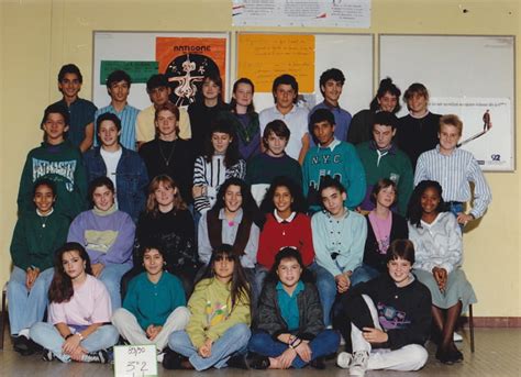 Photo de classe ème de Collège Gay lussac Copains d avant