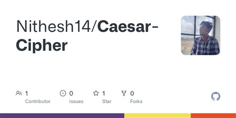 GitHub - Nithesh14/Caesar-Cipher