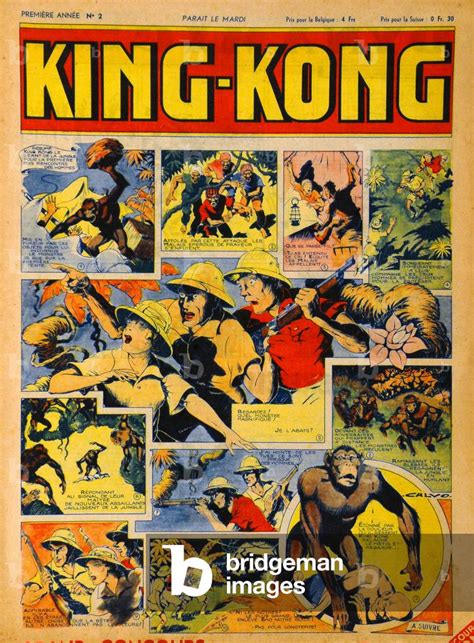 Image Of Cover Of Comic Book ” King Kong”” King Kong Around 1948 By