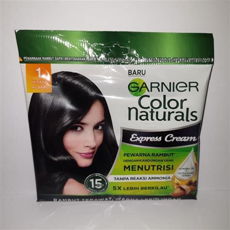 Jual Garnier Color Naturals Cat Rambut No Hitam Alami Shacet