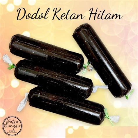 Dodol Ketan Hitam Asli Betawi Khas Tangerang Gr Halal Lazada