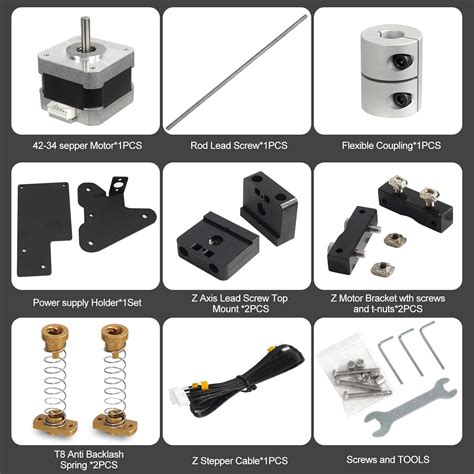 Dawnblade Dual Z Axis Upgrade Kit For Ender 3 3d Printer India Ubuy