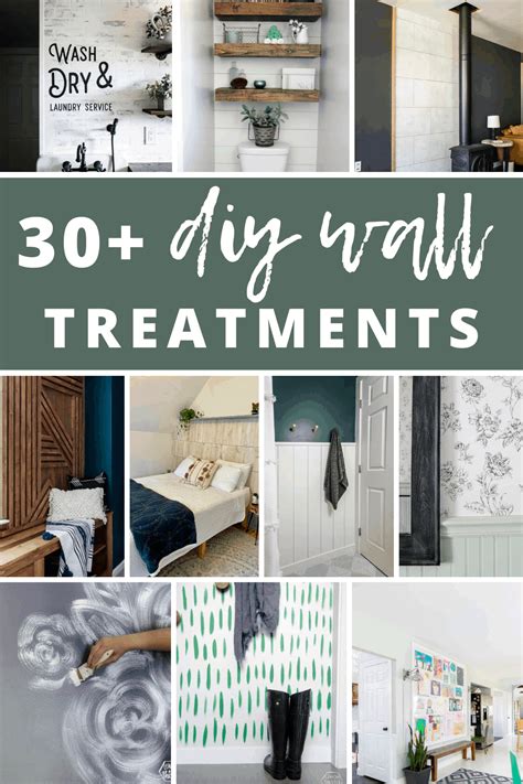 30 DIY Wall Treatments To Try In Your Home Making Manzanita Wall