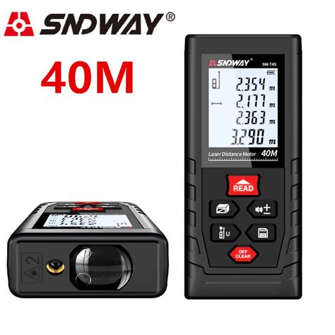 Aliexpress Buy SNDWAY Laser Distance Meter 40m Laser Range Finder