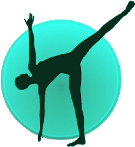 Half Moon Yoga Pose Silhouette Clipart Full Size Clipart 1399246