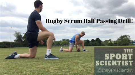 Rugby Scrum Half Passing Drill Easy Spin Pass Youtube