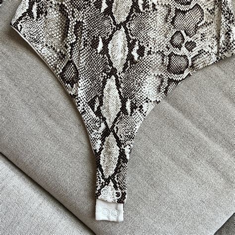 Naked Wardrobe Snake Skin 2 Piece Set Depop