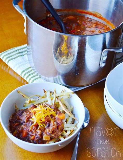 Hearty Turkey Chili Flavor From Scratch