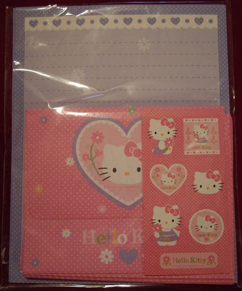 Hello Kitty Letter Set Letter Set Hello Kitty Kitty