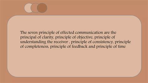 Seven Principle Of Effective Communication Ppt