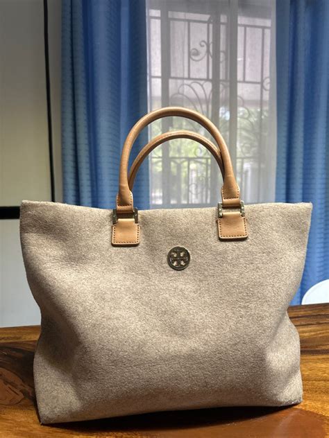 Tory Burch Nude Tote Original Luxury Bags Wallets On Carousell