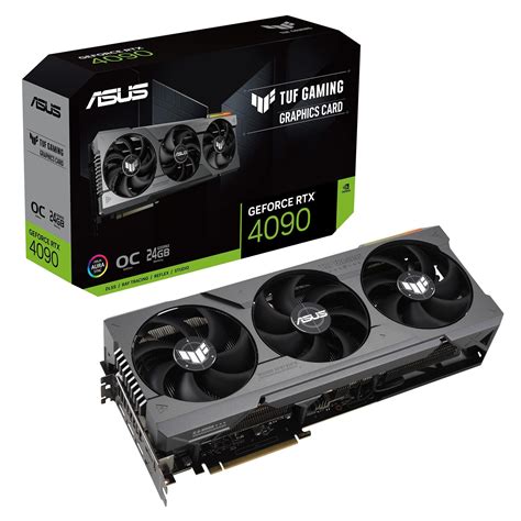 ASUS TUF Gaming NVIDIA GeForce RTX 4090 OC Edition Gaming Graphics Card ...