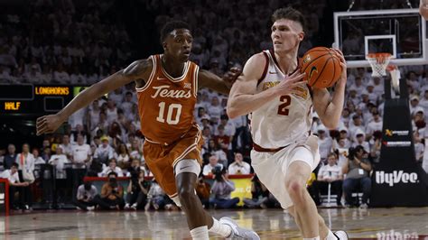 WATCH: Iowa State guard Caleb Grill epically trolls Texas in-game ...