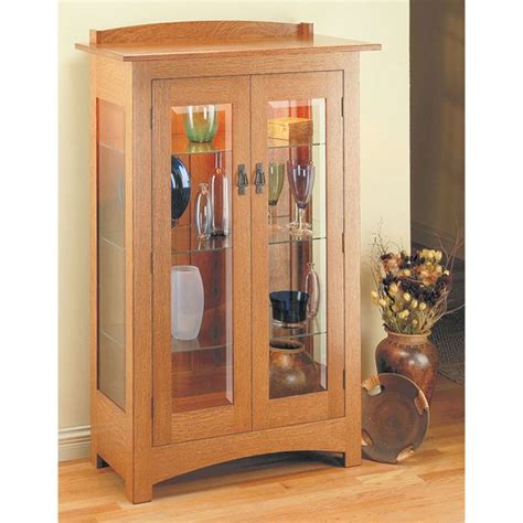 Woodsmith Craftsman Curio Cabinet Plans Woodpeckers