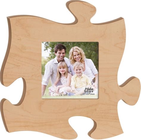 A Puzzle Photo Frame Choose From 23 Colors Five Year Anniversary Gift