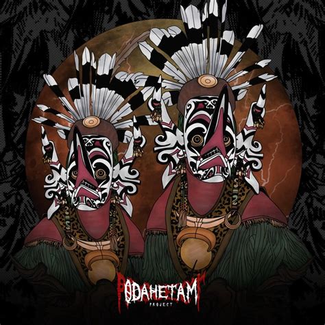 Hudoq Culture In 2024 East Kalimantan Illustration Mask