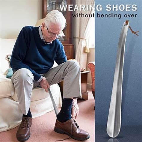 Metal Shoe Horn Long Handle Shoehorn 11 8 Inch Long Shoe Horns For