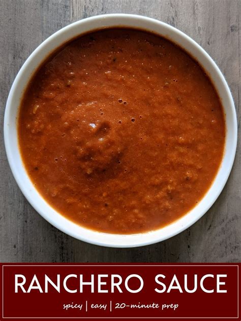 Homemade Ranchero Sauce • The Candid Cooks Recipe Mexican Food Recipes Ranchero Sauce