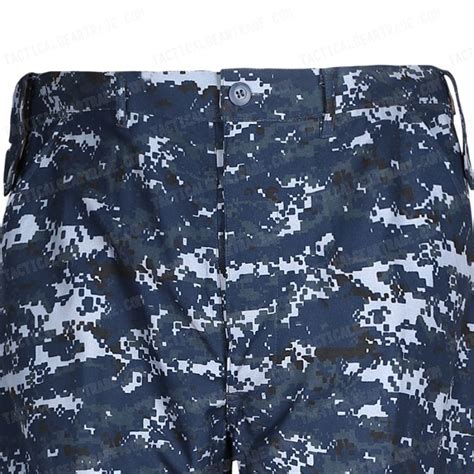 Us Navy Bdu Field Uniform Set Digital Navy Blue Camo For 3399