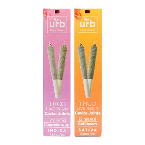 Urb Live Resin Thc O Caviar Joints 2g Sigma Wholesale Tx