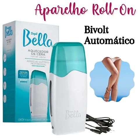 Aquecedor Roll On Eletrico Aparelho P Cera Profissional Vision Rapido