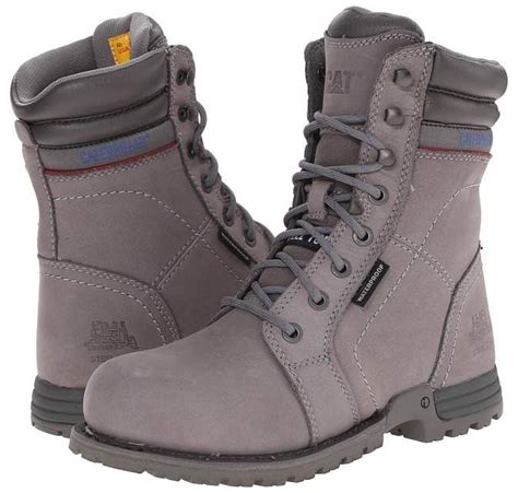 Caterpillar Echo Waterproof Steel Toe Womens Work Boots Womens Work