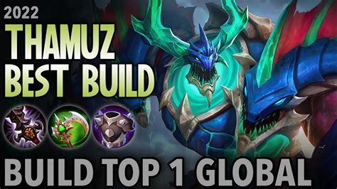 Thamuz Best Build In Build Top Global Thamuz Mobile Legends