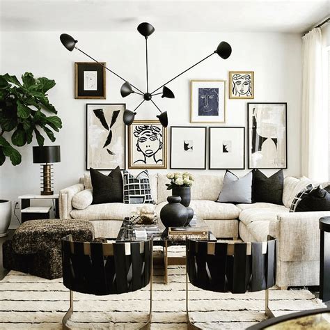 25 Modern And Elegant Black And White Living Room Ideas Drop By My Home