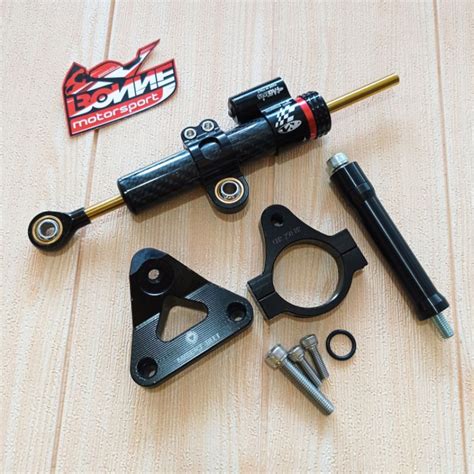 Jual Steering Damper Cbr Rr Stabilizer Matris Carbon Bracket Breket