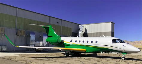 West Star Aviation Completes Custom Paint Job On Embraer Praetor