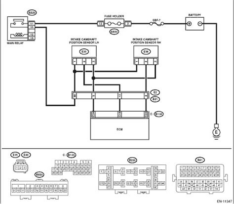 Subaru Crosstrek Service Manual Dtc P0340 Camshaft Position Sensor A